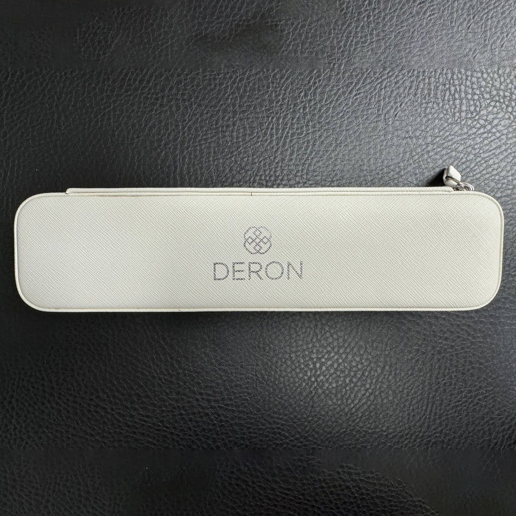 Rectangle Box / PU Leather White-Gray / (Deron)