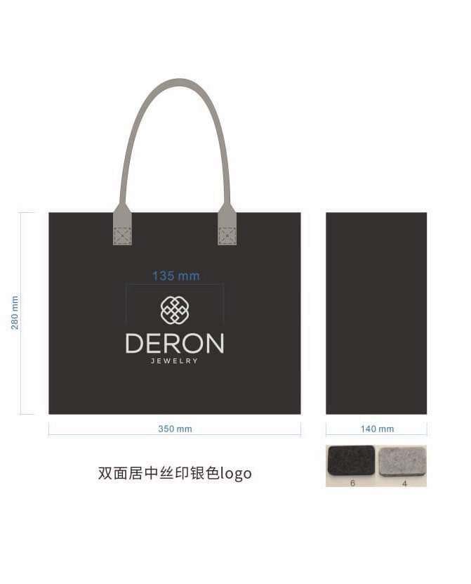 Bag / Felt  Black / (Deron)