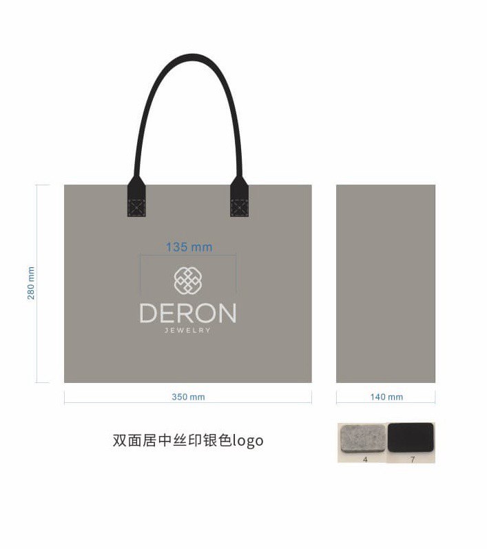Bag / Felt  Gray/ (Deron)